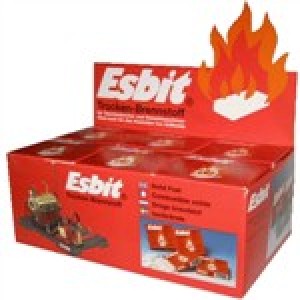 One Box of Esbit Fuel (4 grams ea. tablet)